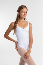 Lade das Bild in den Galerie-Viewer, Trikot mit breiten Trägern mit Raffung