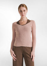 Lade das Bild in den Galerie-Viewer, Boucle Pullover rose