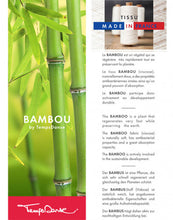 Lade das Bild in den Galerie-Viewer, Öko Zertifizierung Gewebe aus Frankreich, Firma aus Frankreich, Bambusviskose, Naturfaser