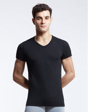 Lade das Bild in den Galerie-Viewer, Tanzshirt mit V-Aussschnitt aus Viskose