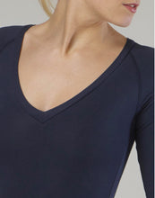 Lade das Bild in den Galerie-Viewer,  TempsDanse-Trikot kurzarm aus Viskose- Naturfaser- Ideal für Ballett, Modern, Contemporary, Latin, sowie für Flamenco, Standard und div. Gesellschaftstänze