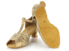 Lade das Bild in den Galerie-Viewer, Latein Tanzschuh mit Spanish Absatz 4,2cm - Diamant
